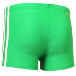 Adidas Boys 3-Stripes Swim Boxer - Green / White -Swim Equipment Shop ay6350 back