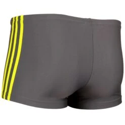 Adidas Boys 3-Stripes Swim Boxer - Unity Black -Swim Equipment Shop ay6537 back