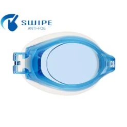 View Swipe Prescription Goggles With Corrective Minus Lens - Blue -Swim Equipment Shop blue lense 1