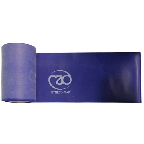 Fitness Mad Medium Resistance Band Roll Blue 15m 4 Fitness Mad Medium Resistance Band Roll Blue 15m - Image 2