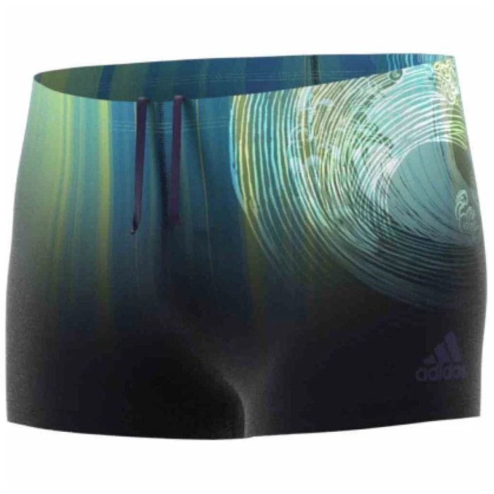 Adidas Boy's Parley Boxer - Blue / Aqua 3 Adidas Boy's Parley Boxer - Blue / Aqua