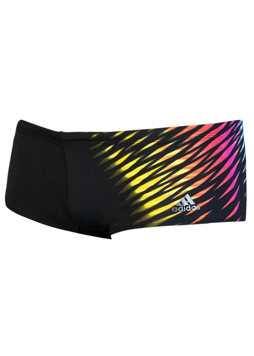 Adidas Boy's Graphic Aquashort - Black / Yellow 3 Adidas Boy's Graphic Aquashort - Black / Yellow