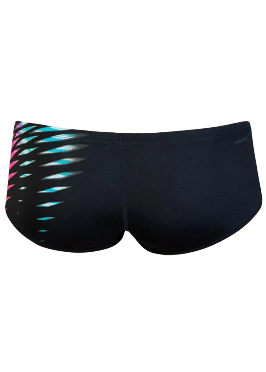 Adidas Boy's Graphic Aquashort - Black / Yellow 5 Adidas Boy's Graphic Aquashort - Black / Yellow - Image 3