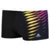 Adidas Performance INFINITEX+ Graphic Boxer - Black / Pink -Swim Equipment Shop bp5831 2 1