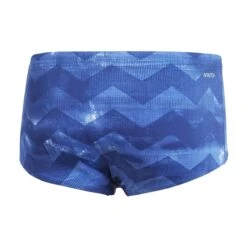 Adidas Boy's Allover Graphic Trunk - Royal / Ash Blue 5 Adidas Boy's Allover Graphic Trunk - Royal / Ash Blue -Swim Equipment Shop cw4861 2 1