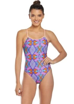 Uglies Maya String Back Swimsuit - Pink -Swim Equipment Shop dolfin 8 2