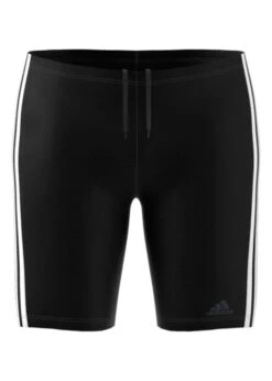 Adidas 3-Stripes Jammers - Black -Swim Equipment Shop dp7541 app virtual front white 1