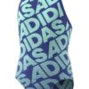 Adidas Girl's Pro Graphic Swimsuit- Active Blue -Swim Equipment Shop dq3278 app virtual standard transparent
