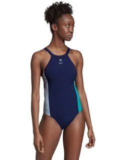 Adidas Parley Hero Swimsuit - Legend Ink / Clear Mint -Swim Equipment Shop dy7355