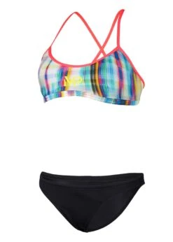 MP Michael Phelps Girl's Jazz Two Piece Swim Bikini Top 9 MP Michael Phelps Girl's Jazz Two Piece Swim Bikini Top -Swim Equipment Shop elite training suit jazz 2 piece top women black liner sw3759999 01 side 1