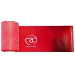 Fitness Mad Light Resistance Band Roll Red 15m