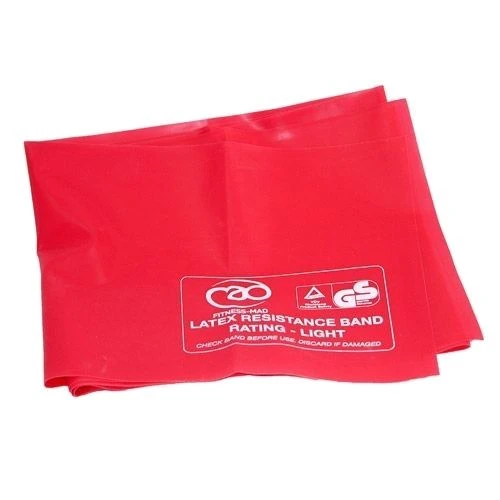 Fitness Mad Light Resistance Band Roll Red 15m 4 Fitness Mad Light Resistance Band Roll Red 15m - Image 2