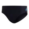 Adidas Mens Badge Swim Trunk - Black / Blue 2 Adidas Mens Badge Swim Trunk - Black / Blue -Swim Equipment Shop fj4698 5