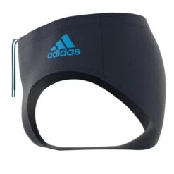 Adidas Mens Badge Swim Trunk - Black / Blue -Swim Equipment Shop fj4698 6