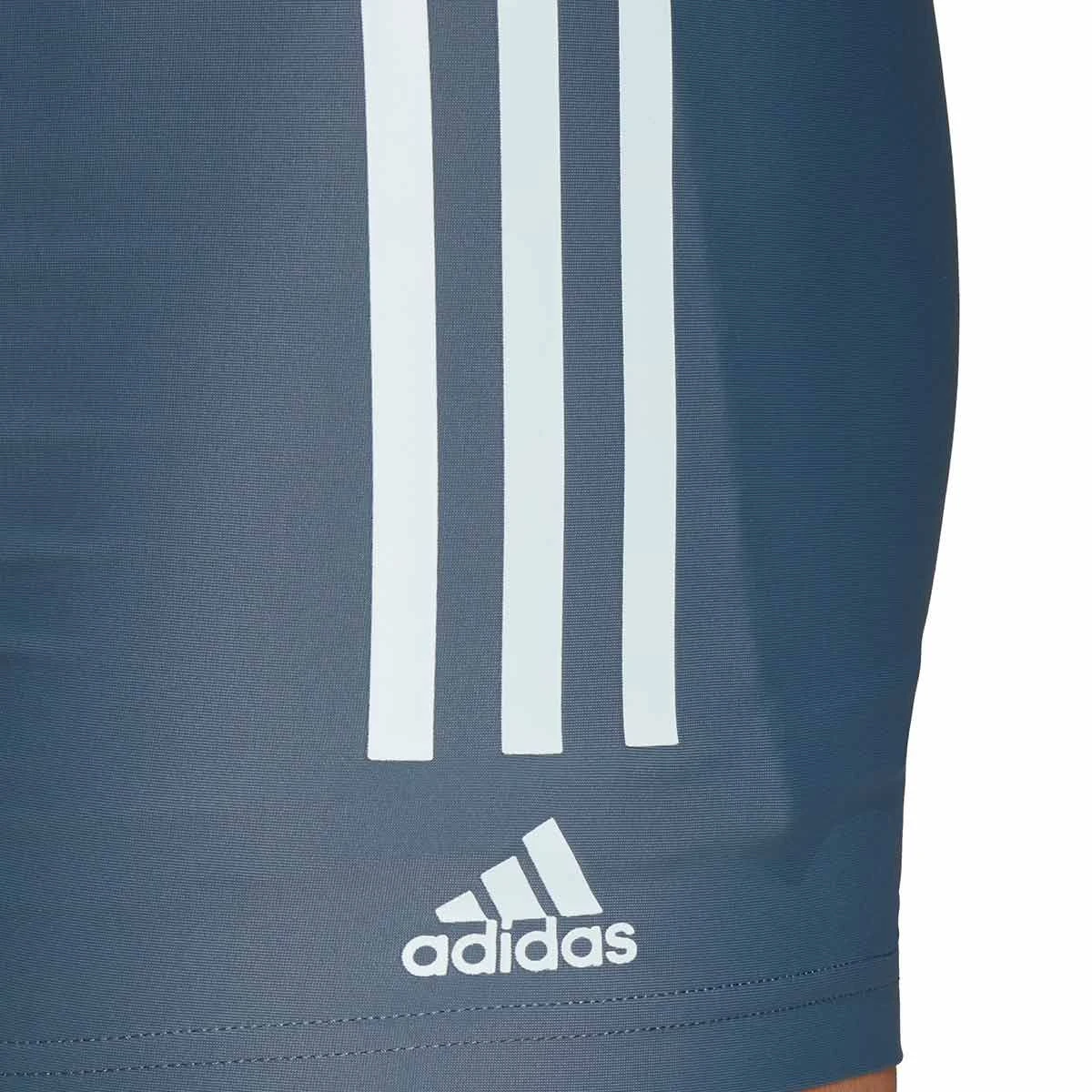Adidas Semi 3-Stripes Swim Boxer - Blue / Sky 5 Adidas Semi 3-Stripes Swim Boxer - Blue / Sky - Image 3