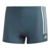 Adidas Semi 3-Stripes Swim Boxer - Blue / Sky -Swim Equipment Shop fs3434 5