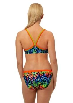 Maru Neon Jungle Pacer Training Swim Bikini -Swim Equipment Shop fs8511 bk