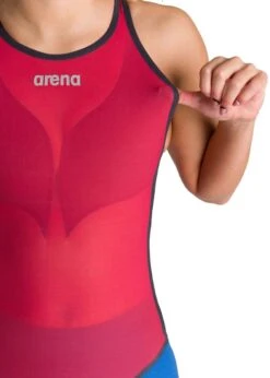 Arena Women's Carbon Duo Top - Jester Red -Swim Equipment Shop ftp m magentoproduct photos002757450 001 xl