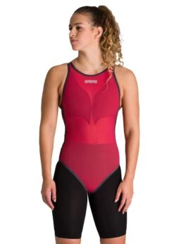 Arena Women's Carbon Duo Top - Jester Red -Swim Equipment Shop ftp m magentoproduct photos002757450 005 xl