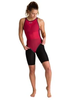 Arena Women's Carbon Duo Top - Jester Red -Swim Equipment Shop ftp m magentoproduct photos002757450 007 xl
