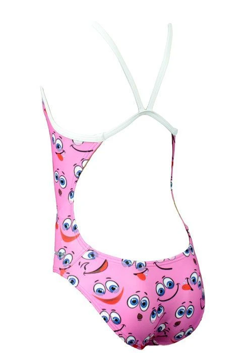 FunAqua Girls Funny Pink Swimming Costume 4 FunAqua Girls Funny Pink Swimming Costume - Image 2