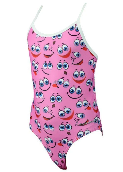 FunAqua Girls Funny Pink Swimming Costume 3 FunAqua Girls Funny Pink Swimming Costume