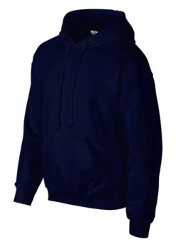 Gildan Swim Team Hooded Sweatshirt - Navy -Swim Equipment Shop gd54 nav side