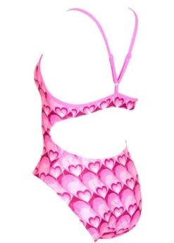 Maru Girls Hearts Swimsuit -Swim Equipment Shop girls hearts back gk6542