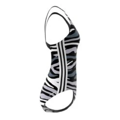 Adidas Girls SH3.RO Wild 3-Stripes Swimsuit - Black -Swim Equipment Shop gj0563 8