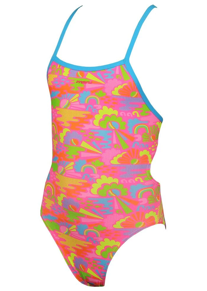 Maru Girls Happy Days Pacer Aero Back Swimsuit 3 Maru Girls Happy Days Pacer Aero Back Swimsuit