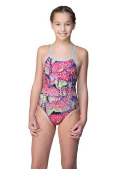 Maru Girls Neon Giraffe Swimsuit 7 Maru Girls Neon Giraffe Swimsuit -Swim Equipment Shop gk6533 copy