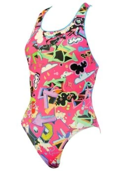 Maru Girls Scribble Swimsuit