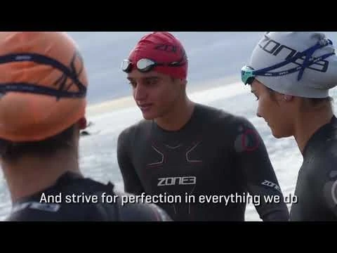 Zone3 Women's Steamline Sleeveless Swim Skin - Black / Purple 5 Zone3 Women's Steamline Sleeveless Swim Skin - Black / Purple - Image 3