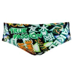 Jaked Boy's American Manga Briefs - Black 8 Jaked Boy's American Manga Briefs - Black -Swim Equipment Shop jcabu12003 010 2