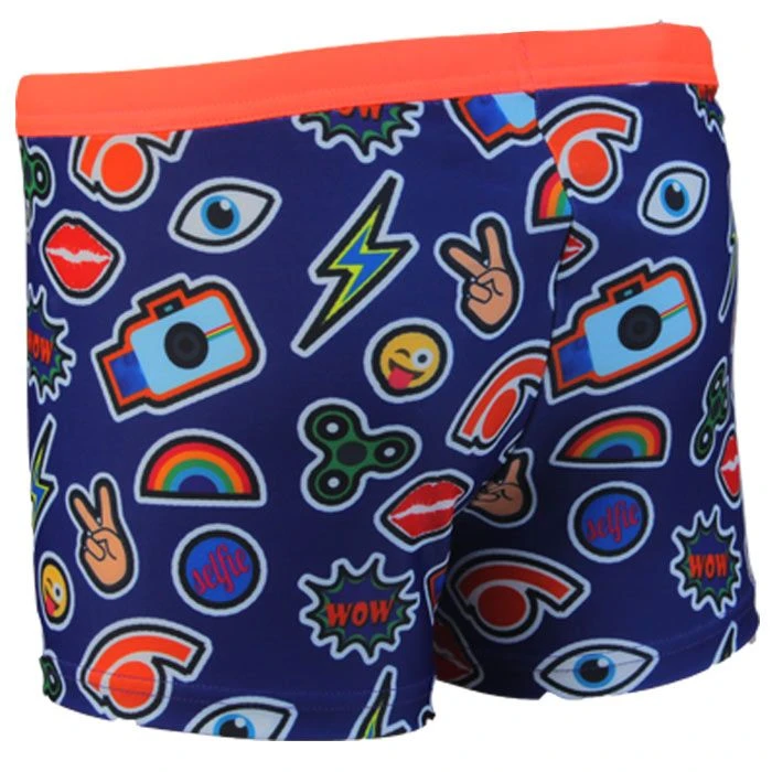 Jaked Boys Millenials Swim Shorts - Blue 4 Jaked Boys Millenials Swim Shorts - Blue - Image 2