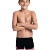 Jaked Boy's Diamonds Aqua Shorts - Black -Swim Equipment Shop jcasu12001 010 1 1 1