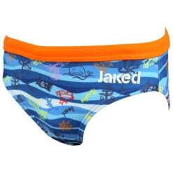 Jaked Boys Waves Swim Briefs - Blue