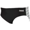 Jaked Boys Love Swim Briefs - Black/Grey -Swim Equipment Shop jcbfu09007 grey 1