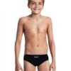 Jaked Boy's Manga Briefs - Black -Swim Equipment Shop jcbfu12005 010 1