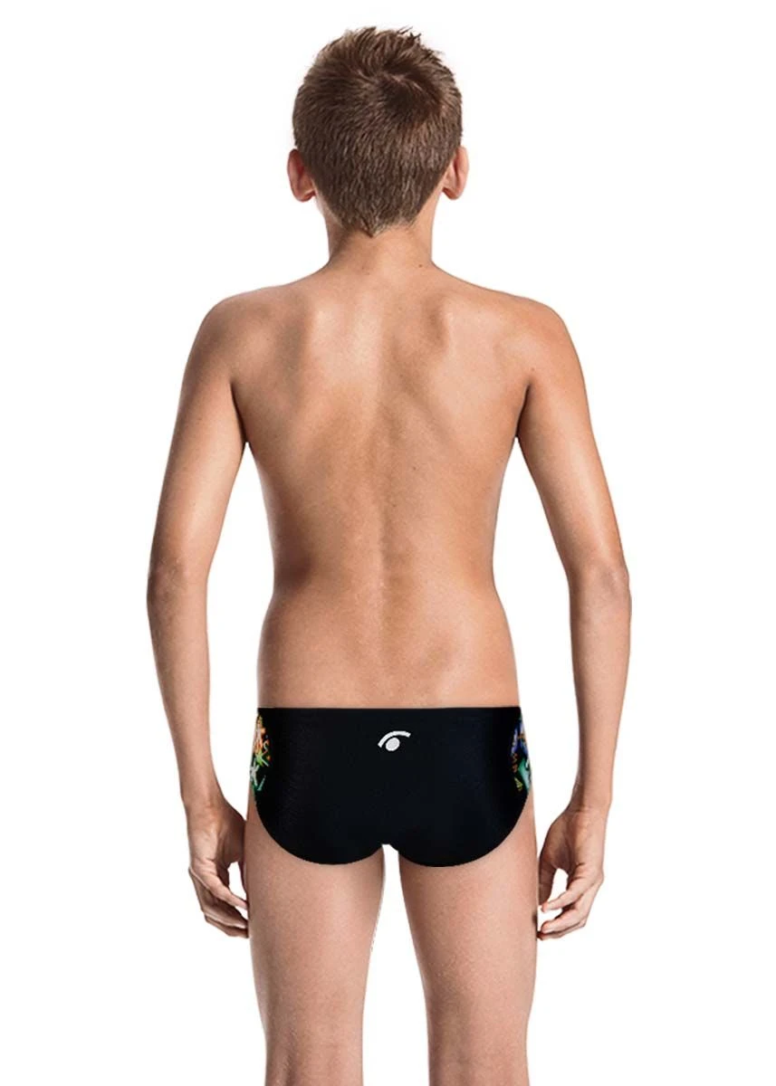 Jaked Boy's Manga Briefs - Black 4 Jaked Boy's Manga Briefs - Black - Image 2