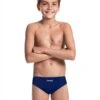 Jaked Boy's Manga Briefs - Red / Navy -Swim Equipment Shop jcbfu12005 600 1
