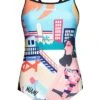 Jaked Girls One Piece Extreme Miami Swimsuit - Pink 1 Jaked Girls One Piece Extreme Miami Swimsuit - Pink -Swim Equipment Shop jcexd12002 650 01 1