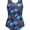 Jaked Girls' Track Swimsuit - Blue / Pink 2 Jaked Girls' Track Swimsuit - Blue / Pink -Swim Equipment Shop jcold11003 399 01 1