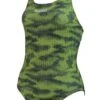 Jaked Girls Pixie One Piece Swimsuit - Green 2 Jaked Girls Pixie One Piece Swimsuit - Green -Swim Equipment Shop jcold12001 green front