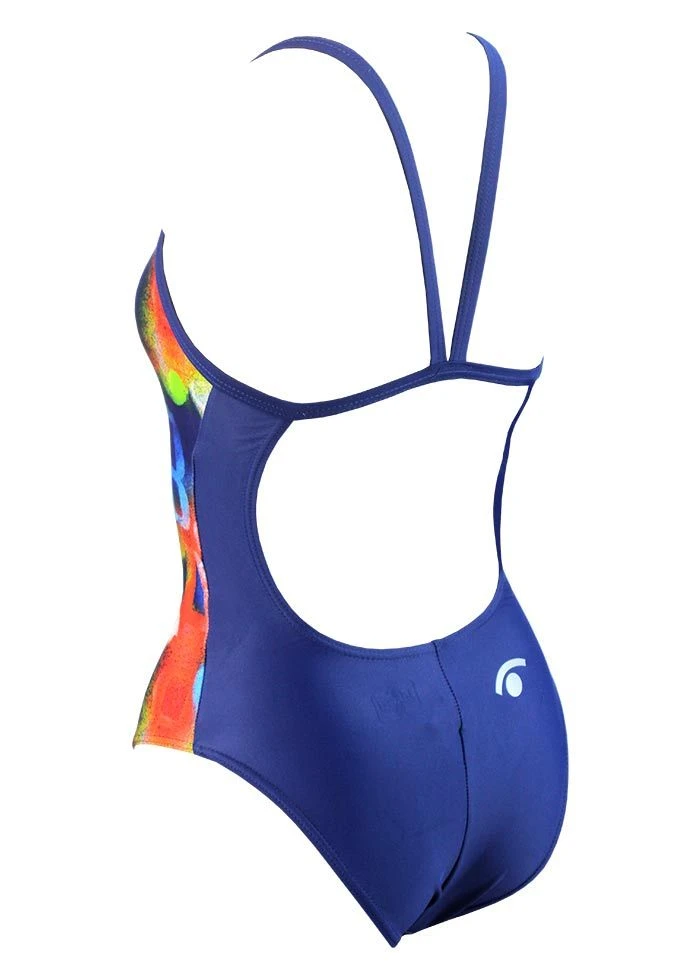 Jaked Women's Hotspot Mood Swimsuit - Blue 4 Jaked Women's Hotspot Mood Swimsuit - Blue - Image 2