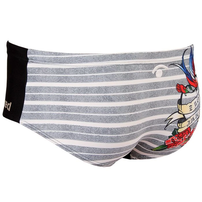 Jaked Boys Love Swim Trunks - Black 5 Jaked Boys Love Swim Trunks - Black - Image 3