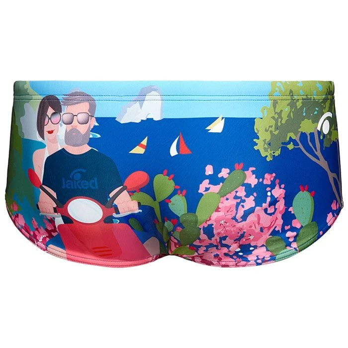 Jaked Boys Capri Trunk - Blue 4 Jaked Boys Capri Trunk - Blue - Image 2