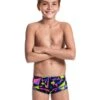 Jaked Boy's Diamonds Trunks - Black -Swim Equipment Shop jctku12003 010 3