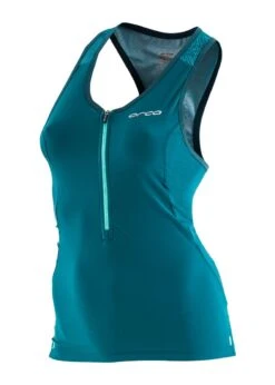 Orca Women's 226 Perform Singlet- Aquamarine/ Navy