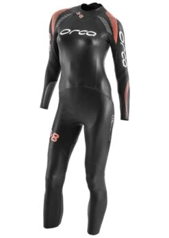 Orca Women's 3.8 Fullsleeve Tri Wetsuit - Black / Orange